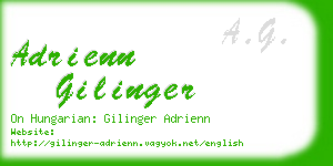 adrienn gilinger business card